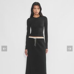 Aritzia Dauphine shirt brand new with tags white